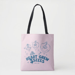 Bolsa Tote O Coração do Grinch Cresceu 3 Tamanhos