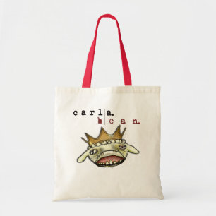Bolsa Tote O cordeiro, pelo feijão de Carla