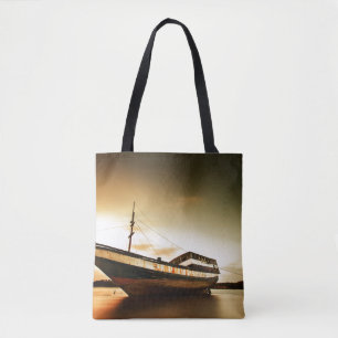 Bolsa Tote O corpo do navio velho Bali, Indonésia