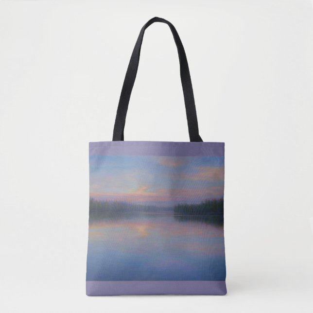 Bolsa Tote O Crepúsculo derrete o Saco (Frente)