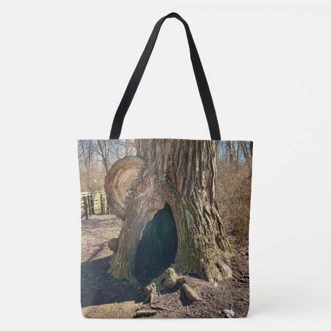 Bolsa Tote O Curioso Vazio (Frente)
