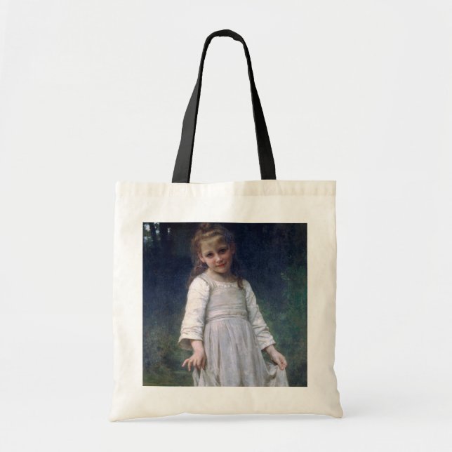 Bolsa Tote O Curtsey, Bouguereau (Frente)
