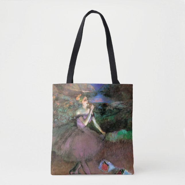 Bolsa Tote O dançarino com buquês desgaseifica perto (Frente)