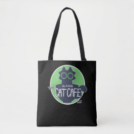 Bolsa Tote O Design Clássico do Logotipo do Alaska Cat Cafe