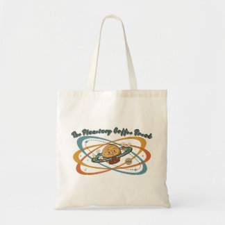 Bolsa Tote O Design Retro Espaço da Pausa Café Planetária