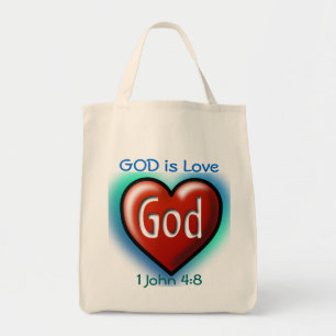 Bolsa Tote O deus é as bolsas do amor