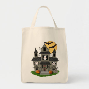 Bolsa Tote O Dia das Bruxas assombrou a casa