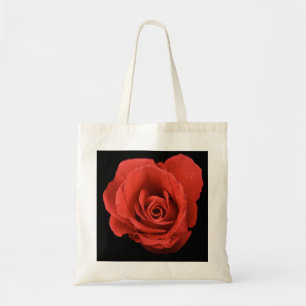 Bolsa Tote O drama vermelho aumentou