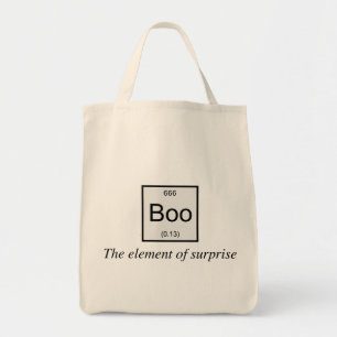 Bolsa Tote O elemento de mesa periódica de surpresa é vaia,