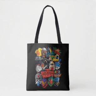Bolsa Tote O Esquadrão Suicida   Avatares estilizados