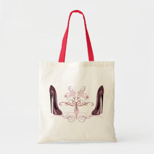 Bolsa Tote O estilete vermelho calça a arte