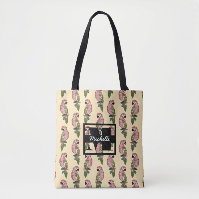 Bolsa Tote O estilo de Zentangle repete mecanicamente o (Frente)