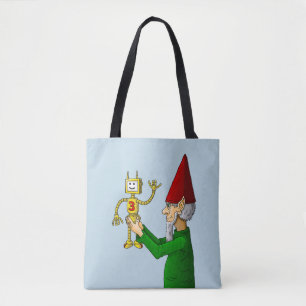Bolsa Tote O fabricante de brinquedos do Papai Noel apresenta