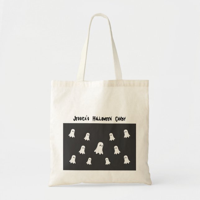 Bolsa Tote O Fantasma Flutuante- (Frente)