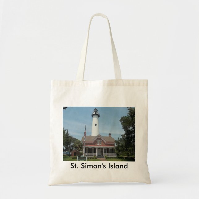Bolsa Tote O farol de St Simon (Frente)