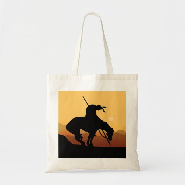 Bolsa Tote O fim da barra de trilhas (Frente)