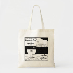 Bolsa Tote O fim da terra John o'cultiva os faróis