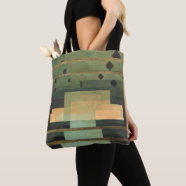 Bolsa Tote O firmamento acima do templo, Paul Klee Art