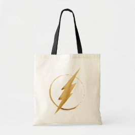 Bolsa Tote O Flash | Emblema do tórax amarelo