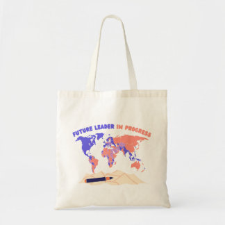 Bolsa Tote O futuro líder Tote Bag - Motivação dos Estudantes