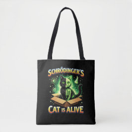 Bolsa Tote O Gato Curioso de Schrödinger