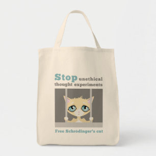 Bolsa Tote O gato de Schrodinger livre