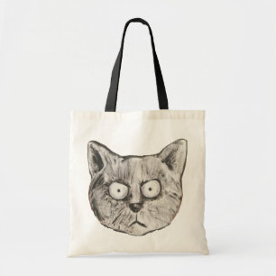 Bolsa Tote o gato louco