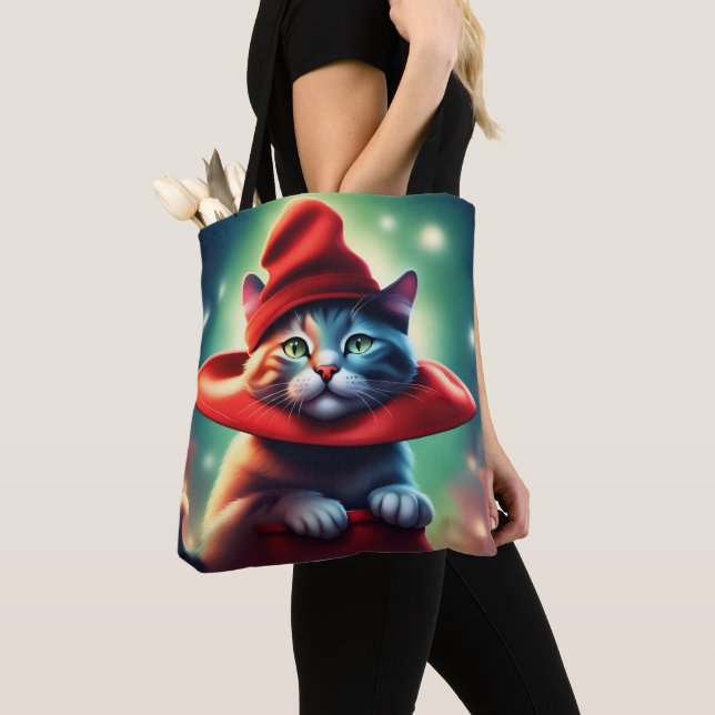 Bolsa Tote o gato mago (Close Up)
