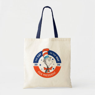 Bolsa Tote O Gato no Chapéu para Presidente