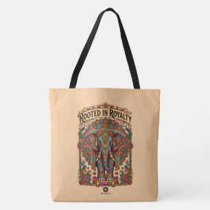 Bolsa Tote O Gigante Gentil: Design Artístico de Elefante