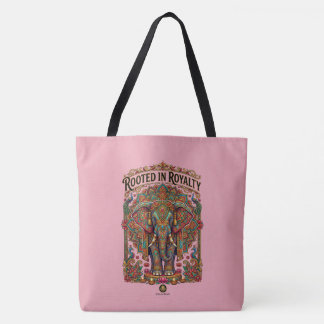 Bolsa Tote O Gigante Gentil: Design Artístico de Elefante