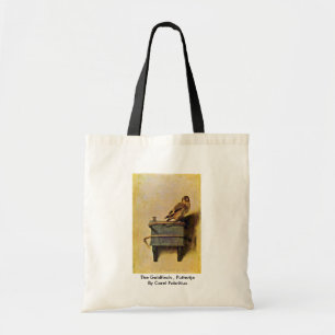 Bolsa Tote O Goldfinch., Puttertje por Carel Fabritius