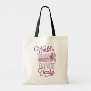 Bolsa Tote O grande presente do balé do professor da dança