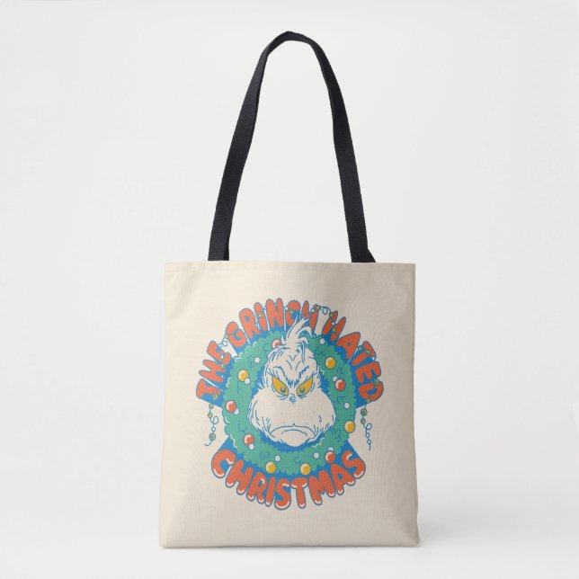 Bolsa Tote O Grinch Odeia O Natal (Frente)