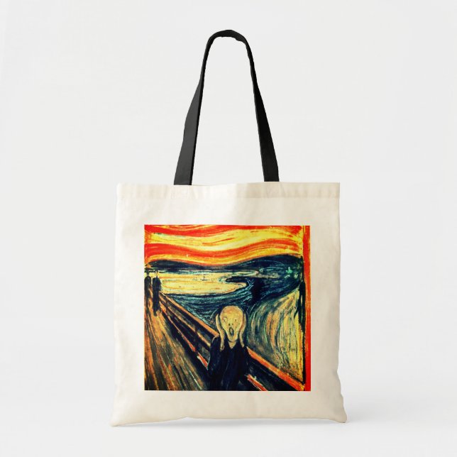 Bolsa Tote O Gritar de Edvard Munch (Frente)