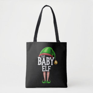 Bolsa Tote O Grupo de Natal da Família Correspondente ao Bebê