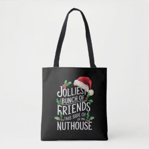 Bolsa Tote O grupo mais alegre de amigos Natal Correspondênci