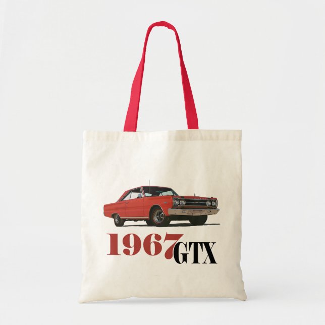 BOLSA TOTE O GTX VERMELHO DE 1967 (Frente)