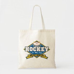 Bolsa Tote O hóquei é minha vida