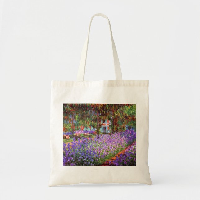 Bolsa Tote O jardim do artista em Giverny por Monet (Frente)