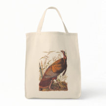 O Jogo Selvagem da Turquia de Audubon voa no outon