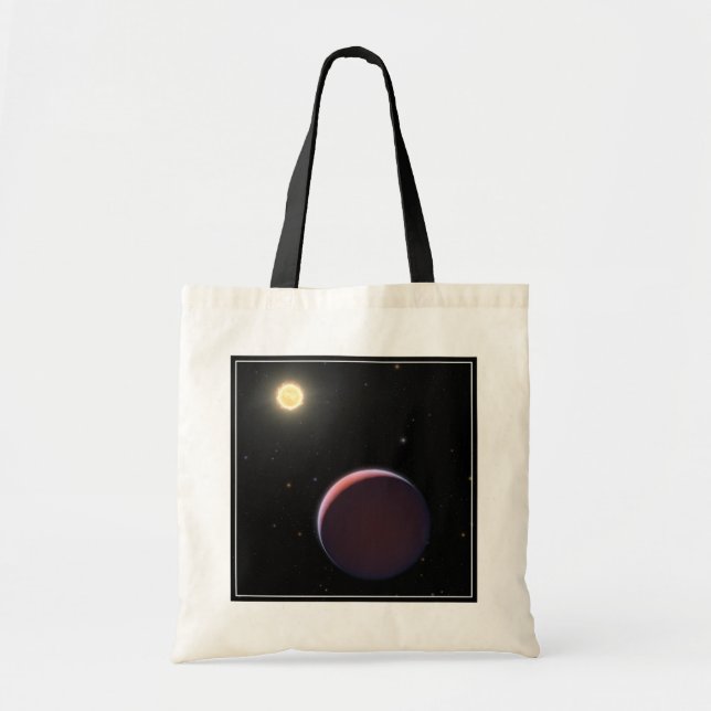 Bolsa Tote O Kepler Estrela 51 E Três Planetas Gigantes. (Frente)