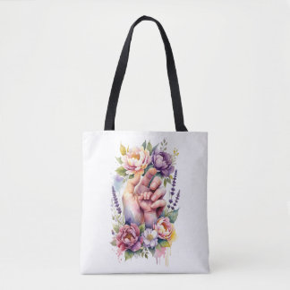 Bolsa Tote O Laço Eterno: O Gentil Apego de uma Mãe