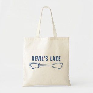 Bolsa Tote O lago do diabo subindo rápido