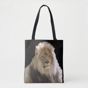 Bolsa Tote O Leão Negro