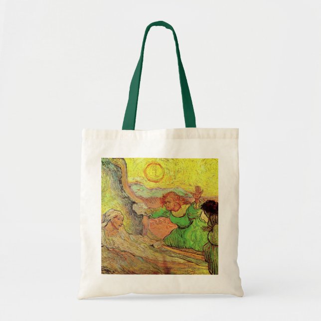 Bolsa Tote O Levantamento de Lázaro por Vincent van Gogh (Frente)
