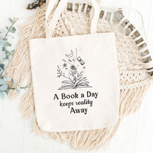 Bolsa Tote O Livro Emite Um Livro Por Dia...