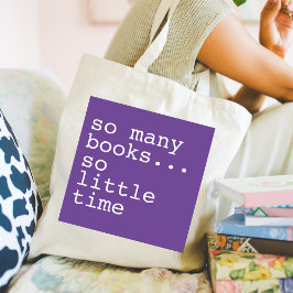Bolsa Tote O Livro Lilac Monograma Tem Tantos Livros