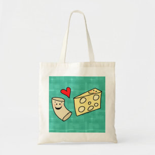 Bolsa Tote O Mac ama o queijo, macarrão bonito engraçado +