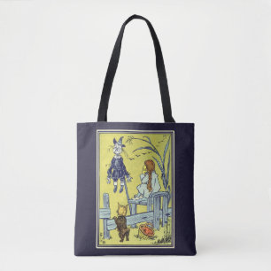 Bolsa Tote O Mágico de Oz Vintage, Dorothy Toto Encontra o Es